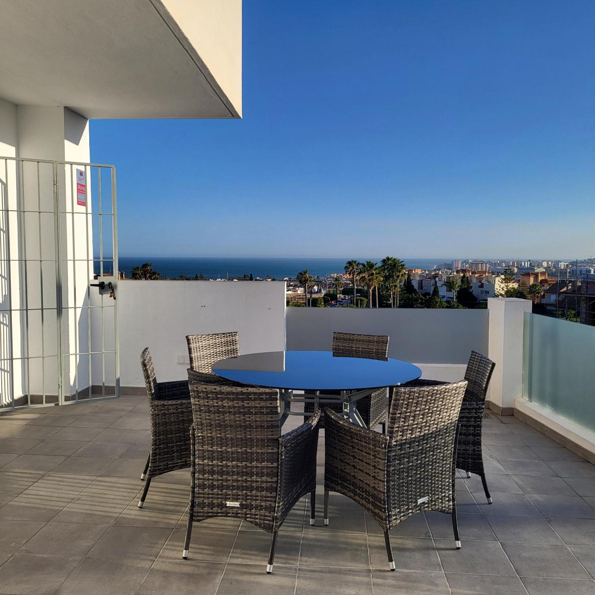 Golf En Baviera Con Vistas Al Mar Apartment Caleta De Velez Ngoại thất bức ảnh